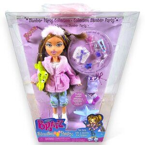 MGA Entertainment Bratz Slumber Party Yasmin Fashion Doll Pajamas NEW 2024